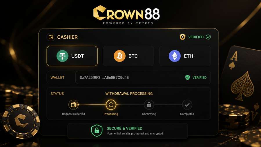 crypto withdrawal eth btc usdt on c88