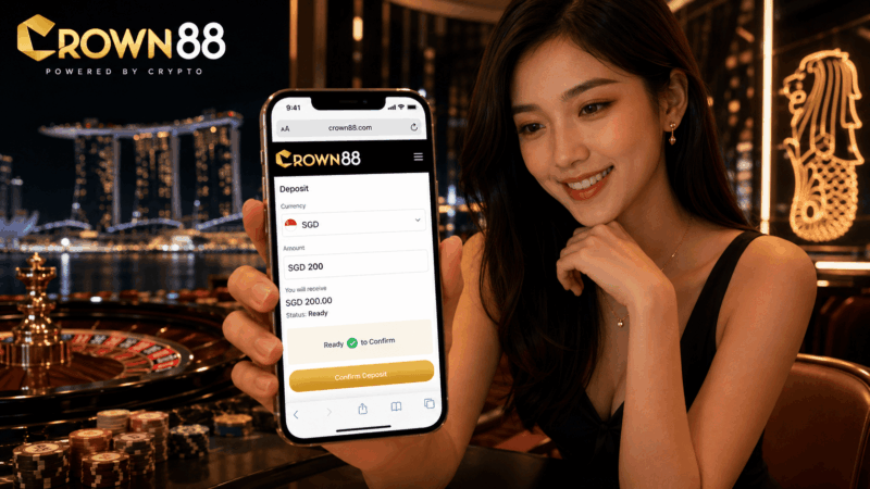 Register deposit and play using mobile browser payment methods