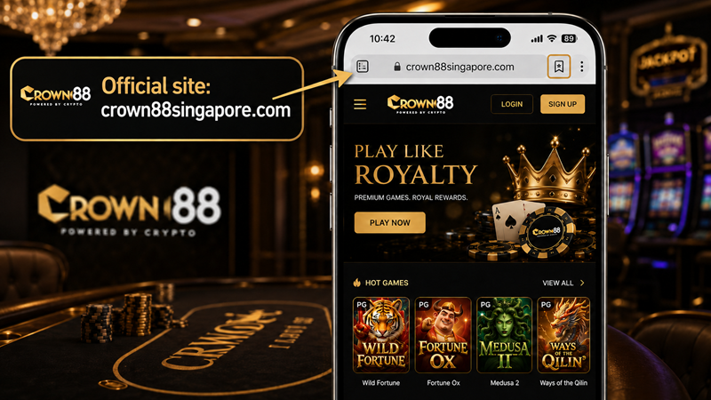 crown88singapore.com official mobile access