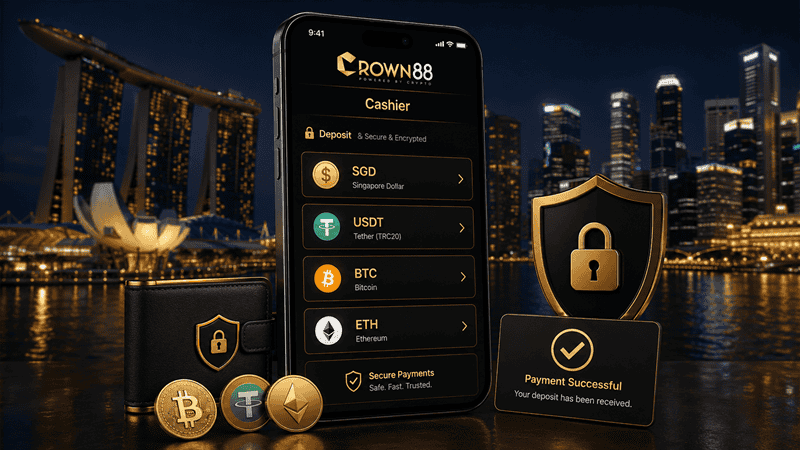 crown88 deposit page