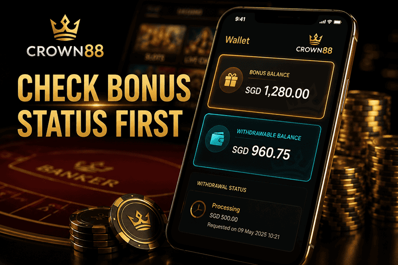 check bonus status first
