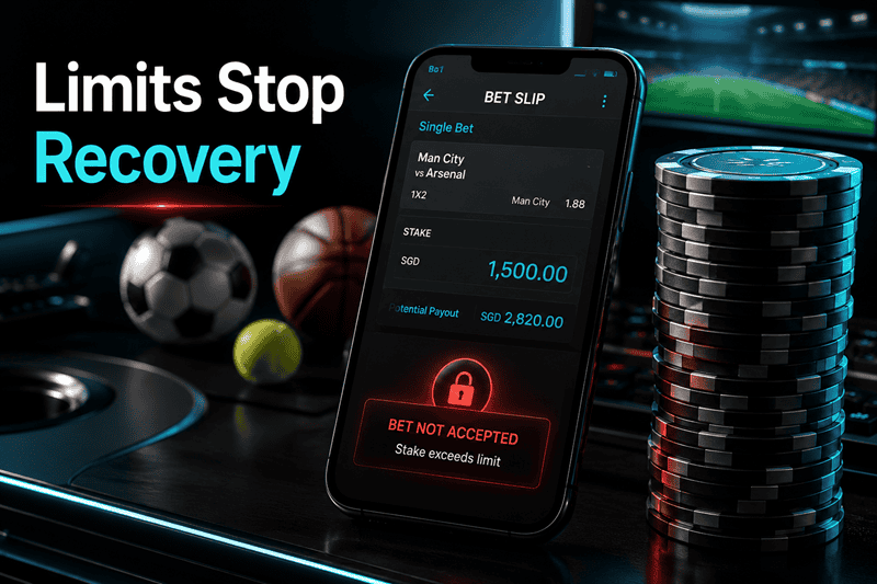 Betting Limits Can Break the Sequence